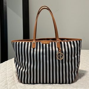 Classic Henri Bendel Stripe Tote